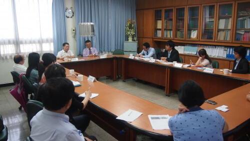 20150508 Prof. Huang Jing and Prof. Kikuchi Tomoo (the Centre on Asia and Globalisation of the Lee Kuan Yew School of Public Policy, National University of Singapore) on Cross-Strait Relations and Taiwan-Japan-ASEAN RelationsImage