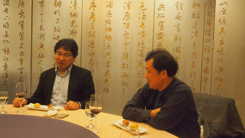 當代日本研究學會暨中山大學日本研究中心宴請東京大學川島真老師(2015/3/10)圖片