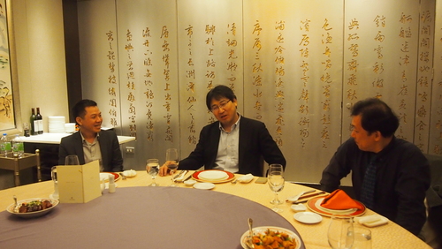 當代日本研究學會暨中山大學日本研究中心宴請東京大學川島真老師(2015/3/10)圖片