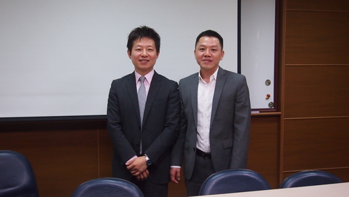20141007 政治大學日本研究碩士學位學程李世暉主任演講圖片