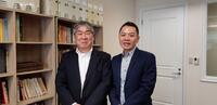 20180326 日本大學文理學部仲川秀樹教授拜會本中心郭育仁秘書長圖片