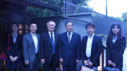 20141015-18 Dr. Wen-Cheng Lin and Dr. Yujen Kuo were invited to visit TokyoImage