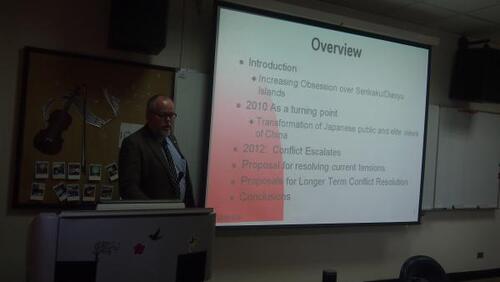 20150428 Prof. Paul Midford on Sino-Japanese Conflict and Reconciliation in the East China SeaImage