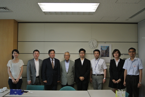 201307 The Dean of the College of Social Sciences Visits JapanImage
