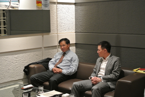 201307 The Dean of the College of Social Sciences Visits JapanImage