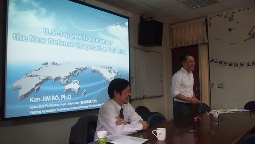 20150501 慶應義塾大學神保謙教授專題演講－美日同盟與亞洲的安全保障：檢證美日防衛合作指針圖片