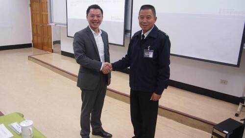 20141224 Dr. Kuo Yujen was invited by the R.O.C. Naval Academy to give lectureImage