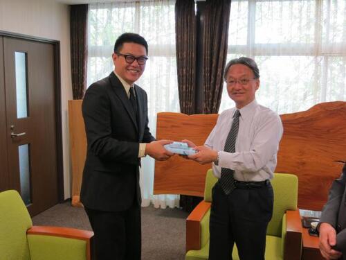 20150410 弊センターの常勤研究員許家豪先生が訪問学者として　日本国立三重大学に訪れた图片
