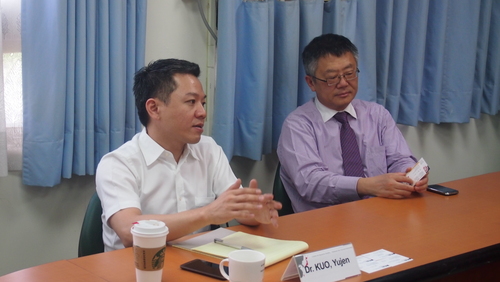 20150508 新加坡國立大學李光耀公共政策學院亞洲與全球化研究所訪問團座談會圖片