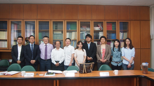 20150508 新加坡國立大學李光耀公共政策學院亞洲與全球化研究所訪問團座談會圖片