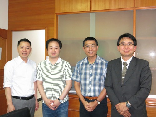20140505 三重大学人文学部吉丸雄哉准教授は中山大学に表敬訪問图片