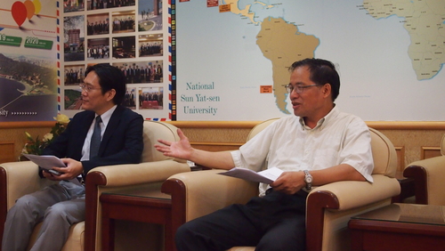 20160930 日本国際大学山口昇副学長のご来訪图片
