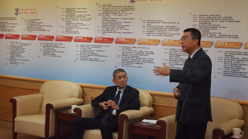 20160930 日本国際大学山口昇副学長のご来訪图片