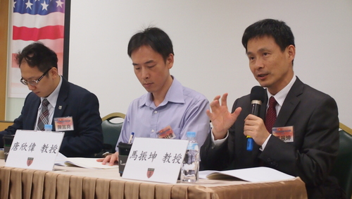 20170525 林文程主任與郭育仁執行長出席「川習會與朝鮮半島危機」座談會0圖片