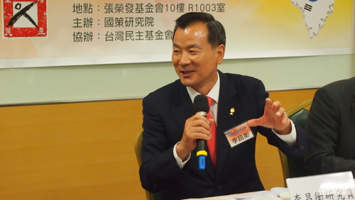 20170525 林文程主任與郭育仁執行長出席「川習會與朝鮮半島危機」座談會0圖片