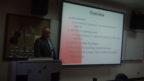 20150428挪威科技大學政治系Paul Midford教授專題演講－中日在東海的衝突與調停圖片