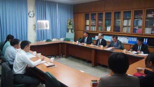20150513 日本防衛研究中心上田理事長訪問團座談會圖片