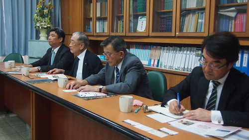 20150513 日本防衛研究中心上田理事長訪問團座談會圖片