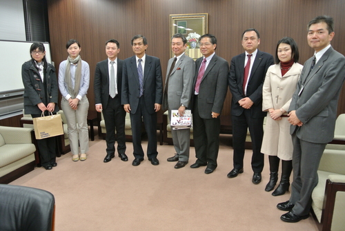 20130122-26 The National Sun Yat-sen University’s President Visits JapanImage