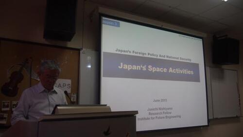 20150531 日本未來工學研究所西山淳一顧問短期訪問講學圖片